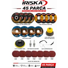 irişka 45 Parça Taşlama Kesme Disk Seti