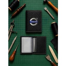 Vintage Leather Craft Hakiki Deri Araç Ruhsat Kabı