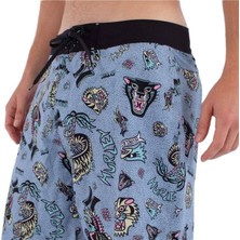 Hurley Phantom Art 18 Erkek Mavi Boardshort