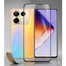 Tekno Grup Infinix Note 40 Pro Cam Ekran Koruyucu Kavisli Sert Temperli Cam