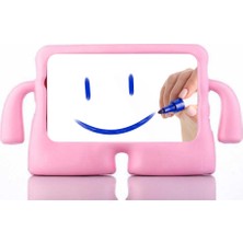 Fuchsia Casper Vıa S50 Tablet ile Uyumlu Kuki Eğlenceli  Standlı Yumuşak Çocuk Tablet Kılıfı