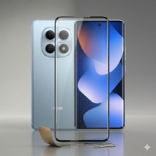 Tekno Grup Redmi Note 15 Cam Ekran Koruyucu Kavisli Sert Temperli Cam