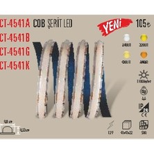 Cata CT-4541K Cob Şerit LED Kırmızı 5 Metre