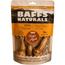 Baffs Naturals Kuzu Ayak Köpek Ödülü 3'lü Paket 300 gr