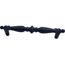 Pileli Store Antika Tarz Dekoratif Pirinç Yeni Sütun Mobilya Kulbu - 192MM, Oksit
