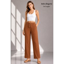 Intive Lingerie Intive Cool Comfort Müslin/waffle Kumaş Iç Göstermez Pamuklu Nefes Alabilir Dokulu Yazlık Pantolon