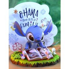 Lilo And Stitch - Stitch Ohana Figür, Super Figure Collection Mini Scene Series