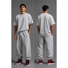 BSBSPOR Yazlık Bol Büyük Beden Lastikli Paça Geniş Rahat Unisex Model Eşofman Altı