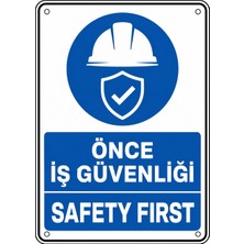 Ti Play Önce Iş Güvenliği 50X70CM Pvc Isg Levha