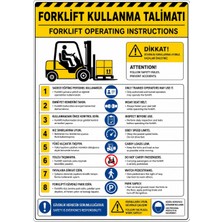 Ti Play Forklift Kullanma Talimatı 50X70CM Pvc Isg Levha