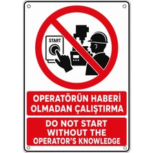 Ti Play Operatörün Haberi Olmadan Çalıştırma 50X70CM Pvc Isg Levha