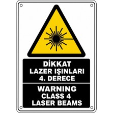 Ti Play Dikkat Lazer Işınları 4. Derece 50X70CM Pvc Isg Levha