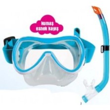 Premini Su Altında Keyifli Keşif Için Tam Set Snorkel Maskesi ve Vakumlu Tasarım