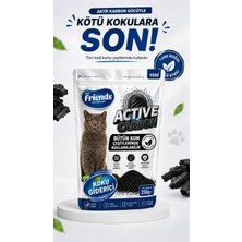 Friends Aktif Karbon Kedi Kumu Koku Giderici 250 gr