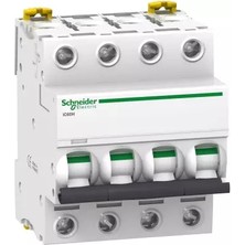 Schneider Electric A9F84416 Acti9 IC60H 4 Kutup 16A 10KA C Tipi Otomatik Sigorta