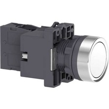 Schneider Electric XA2EW31B1 XA2EW31B1 1na Beyaz 24 Vac/dc Işıklı Yaylı Buton