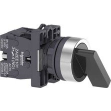 Schneider Electric XA2EJ53 XA2EJ53 1na+1na Siyah Uzun Mandallı Buton