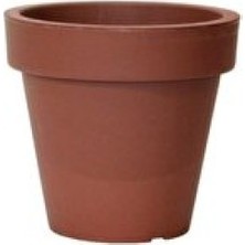Empressco Poliwork Fulya 20 cm Kahverengi Saksı 2 Adet