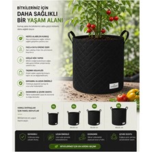 Empressco Kumaş Saksı Pot 19 Litre 5 Adet