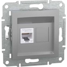 Schneider Electric EPH4700161 Asfora Tekli Alüminyum Çerçevesiz RJ45 Cat6 Utp Data