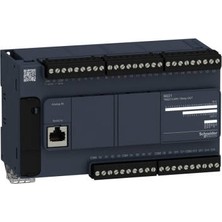 Schneider Electric TM221C40R Modicon M221 Plc Kompakt Tip Ethernetsiz 100-240 V Ac 24 / 16 R 2 x 0-10V / - 1 x RS485