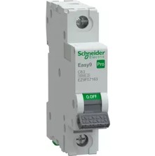 Schneider Electric EZ9F57163 Easy 9 Pro 1p 63A 6ka C Tipi Otomatik Sigorta