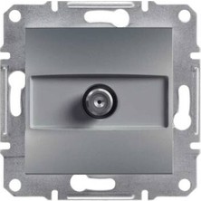 Schneider Electric Schenıder EPH3700162 Asfora Çelik Sat 1 Db Sonlu Sat Prizi