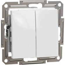Schneider Electric EPH0370121 Asfora Çerçevesiz 1 Kutup 2 Devreli Beyaz Komütatör