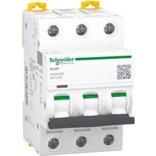 Schneider Electric A9F73320 B 3*20 A W.otomat İC60N 6 Ka