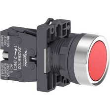 Schneider Electric XA2EA42 1nk Kırmızı Yaylı Buton