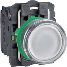 Schneider Electric XB5AW31M5 XB5AW31M5 Beyaz 220 V Ac 22 mm Işıklı Yaylı Buton