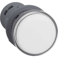 Schneider Electric XA2EVB1LC Sinyal Lambası Plastik Beyaz Ø 22 mm Led'li 24 V Ac/dc