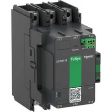 Schneider Electric LC1G185KUEN Tesys Giga Kontaktör TESYSG185 3 Kutup Standart 100-250V Acdc
