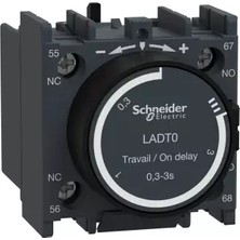 Schneider Electric Ladt0 Tesys Deca Düşmede Gecikmeli Pinomatik Zaman Rölesi 0.3-3sn 1NA1NK