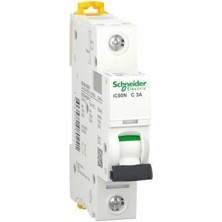 Schneider Electric A9F74103 C 1*3 A W.otomat İC60N 6 Ka