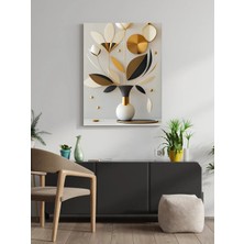 Visdora Modern Çiçek Canvas Tablo Ev Ofis Mutfak Dekorasyonu Kanvas Duvar Tablo