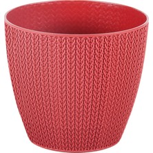 Empressco Sümela Örgü Saksı No3 2,5 Litre Kendinden Tabaklı Bitki Çiçek Saksısı - Fiyatı, Yorumları