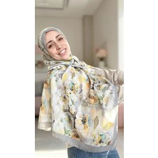 Lunara Scarf Desenli Pamuk Softşal