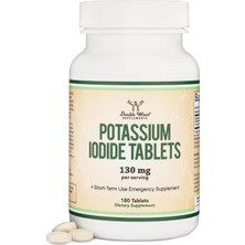 Double Wood Potassium Iodide 130MG 180 Tablet