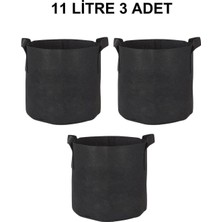 Empressco Kumaş Saksı Pot 11 Litre 3 Adet - Fiyatı, Yorumları