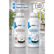 Roboclinic Roborock Robot Süpürgeler Ile Uyumlu Deterjan Solüsyonu (Sabun-Pudra Yüzey Temizliyecisi ) 500 ml 2 Adet