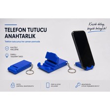 YSN Sounds Telefon Tutucu Anahtarlık , Mavi Telefon Tutucu Şeklinde Araç Anahtarlık - Telefon Tutucu Araba Anahtarlığı