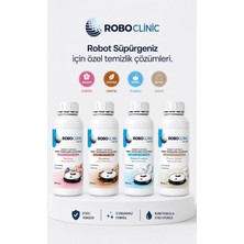 Roboclinic Robot Süpürge Deterjanı Bahar, Savana, Pudra, Sabun Kokulu Solüsyon (4X500 ml