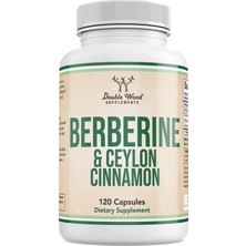 Double Wood Berberine Hcl With Ceylon Cinnamon Ampk Activator Blood Sugar 120 Caps