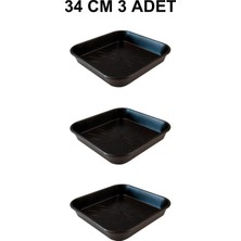Empressco Kare Saksı Altlığı 34 cm 3 Adet - Fiyatı, Yorumları