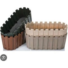 Empressco Poliwork Akasya Balkon Saksı 3 Litre 30CM Karışık 5 Adet - Fiyatı, Yorumları