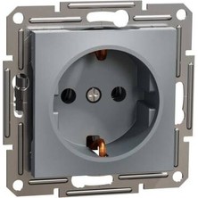 Schneider Electric EPH2900162 Asfora 16A Çerçevesiz Çelik Topraklı Priz