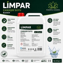 Limpar Çamaşır Suyu 20 kg | Güçlü Hijyen ve Etkili Temizlik | Profesyonel Ekonomik Boy