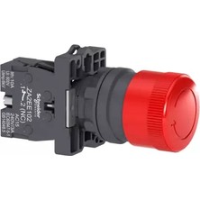 Schneider Electric XA2ES442 22MM Kırmızı Acil Stop Buton Plastik Mantar