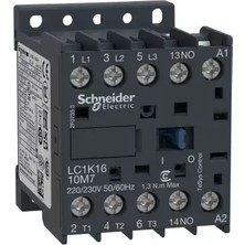 Schneider Electric LC1K1610B7 Tesys K Kontaktör 3 Kutup 16A Ac3 24VAC 1na